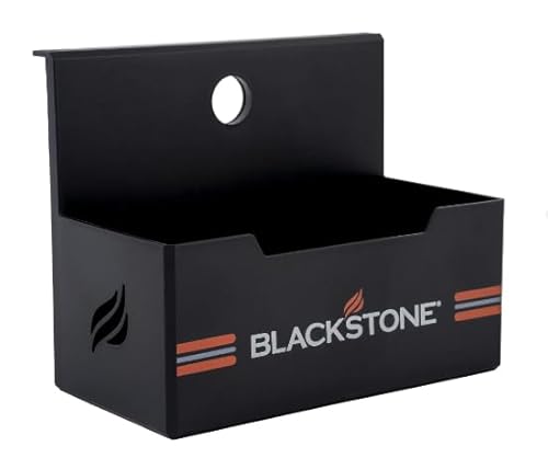 Blackstone Magnetische Grillplatte Zubehörablage und Kunststoff-Flaschenhalter (19 x 11 x 19 cm) (Flaschen nicht im Lieferumfang enthalten) von Blackstone