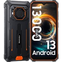 BV6200Pro Orange Rugged Smartphone, Outdoorhandy mit 8 GB RAM und 128 GB Speicher von Blackview