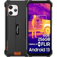 BV8900 Orange Rugged Octa Core Smartphone, Outdoorhandy mit 8 GB RAM und 256 GB Speicher von Blackview
