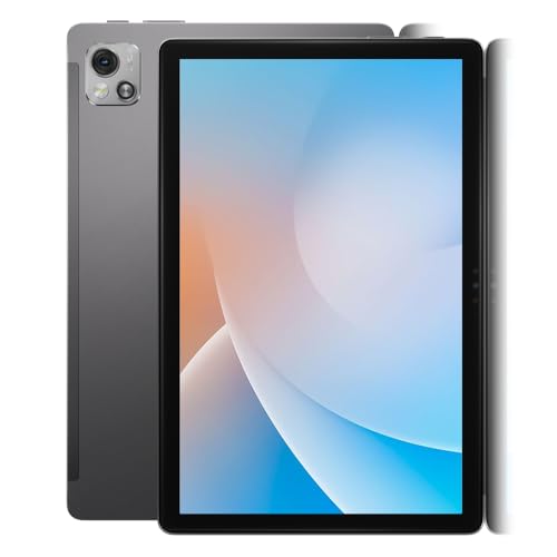 Blackview Tab 13 Pro - Effizientes Tablet mit Touchscreen für Gaming - 10.1“ Display - 8 GB RAM + 128 GB ROM - MediaTek Helio P60 - Kameras 8 MP + 13 MP - Grau von Blackview
