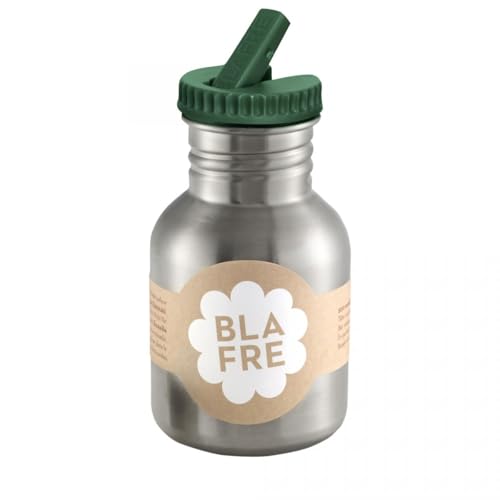 Blafre Stahlflasche 300ml mit Trinkschnabel, dunkelgrün von Blafre