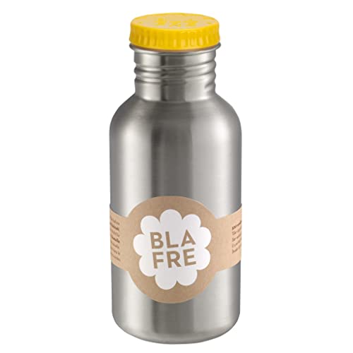 Blafre Stahlflasche 500ml mit Trinkschnabel, gelb von Blafre