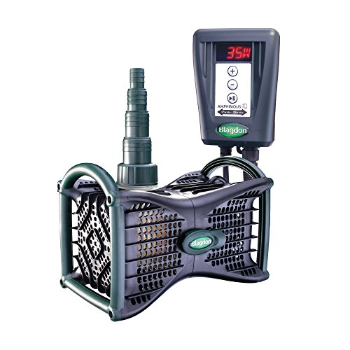 Blagdon Amphibious IQ Energiesparende Teichpumpe für Brunnen & Wasserfall Run Dry Protection Einstellbare Power & Flow 3000-6000 Medium Pond Blagdon Amphibious IQ Energiesparende Teichpumpe für Brunnen & Wasserfall Run Dry Protection Einstellbare Power & Flow 3000-6000 Medium Pond von Blagdon