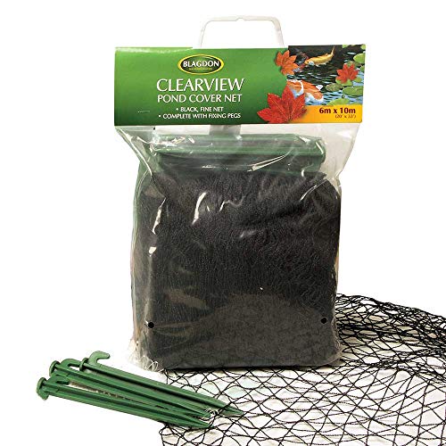 Blagdon 1022422 Clearview - Teichabdecknetz, schützen Sie Ihren Teich vor Vögeln, Katzen und anderen Raubtieren. Starkes Doppelgeflecht, 10 x 6 Meter, Schwarz Blagdon 1022422 Clearview - Teichabdecknetz, schützen Sie Ihren Teich vor Vögeln, Katzen und anderen Raubtieren. Starkes Doppelgeflecht, 10 x 6 Meter, Schwarz von Blagdon
