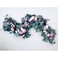 Blumengirlande, Kinderzimmergirlande, Boho-Girlande, Boho-Blumengirlande, Boho-Blumendekor, Boho-Blumen-Dekor, Moderne Blumenkunst von BlairBaileyDesign