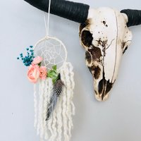 Mini Traumfänger, Dreamcatcher Kleiner Rückspiegel Dreamcatcher, Boho Ornament von BlairBaileyDesign