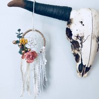 Mini Traumfänger, Dreamcatcher Kleiner Rückspiegel Dreamcatcher, Boho Ornament von BlairBaileyDesign
