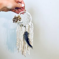 Mini Traumfänger, Dreamcatcher Kleiner Rückspiegel Dreamcatcher, Boho Ornament von BlairBaileyDesign