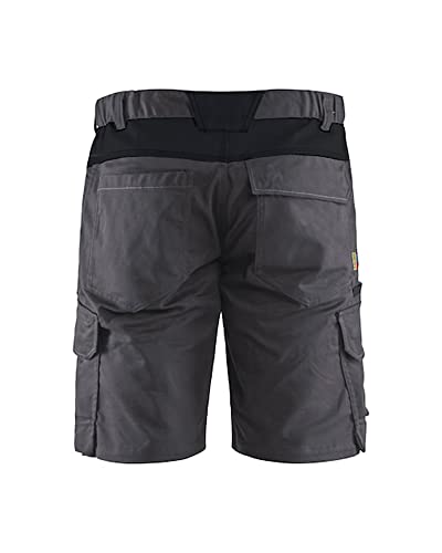 Blaklader 144618329699C48 Industrie Stretch Shorts, Mittelgrau/Schwarz, Größe C48 von BLÅKLÄDER