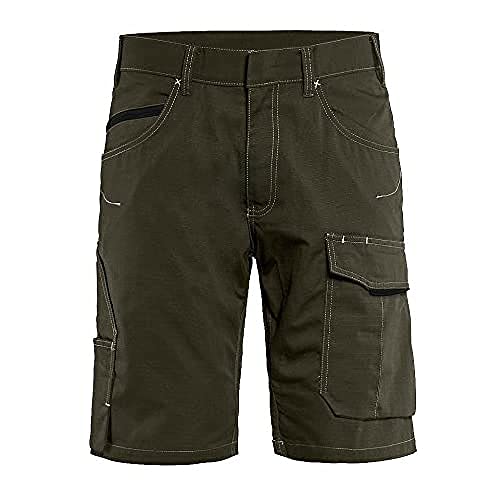 Blaklader 14991330 Service Shorts, Dunkles Olivgrün, grootte C54 von BLÅKLÄDER