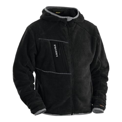 Blaklader 48632502 PELZFLOR-JACKE, Schwarz/Silber, grootte L Blaklader 48632502 PELZFLOR-JACKE, Schwarz/Silber, grootte L von BLÅKLÄDER