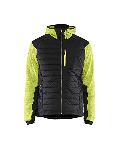 Blaklader 593021173399XS Hybrid Jacke, High Vis Gelb/Schwarz, Größe XS von BLÅKLÄDER