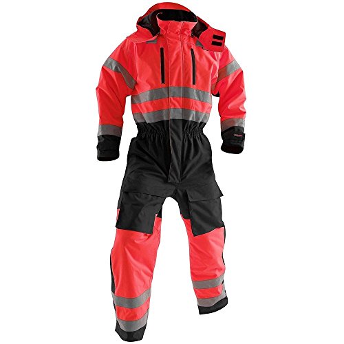 Blaklader 676319775599D116 Winteroverall, High Vis Rot/Schwarz, Größe D116 von BLÅKLÄDER