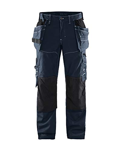 Blakläder 196111468699D84 Handwerker Bundhose "Nyco" Größe in marineblau/Schwarz, D84 von BLÅKLÄDER