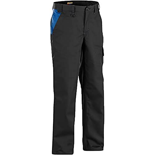 Blakläder Bundhose "Industrie", 1 Stück, Größe C48, schwarz / kornblau, 140418009985C48 von BLÅKLÄDER