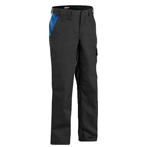 Blakläder Bundhose "Industrie", 1 Stück, Größe C58, schwarz / kornblau, 140418009985C58 von Blakläder