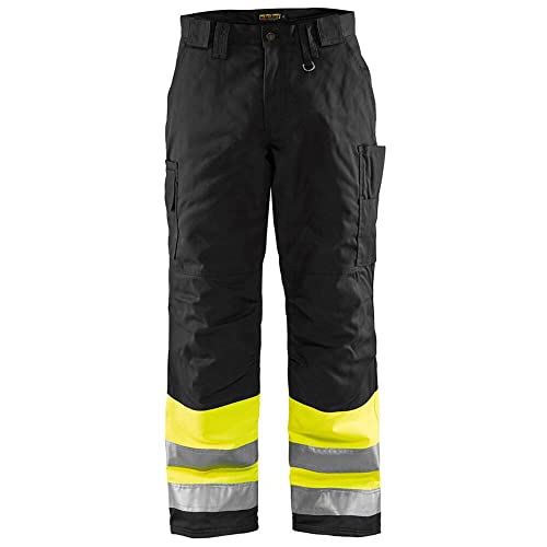 Blakläder Winter-Bundhose "High Vis" Klasse 1 Größe, 1 Stück, C56, gelb/schwarz, 186218113399C56 von BLÅKLÄDER