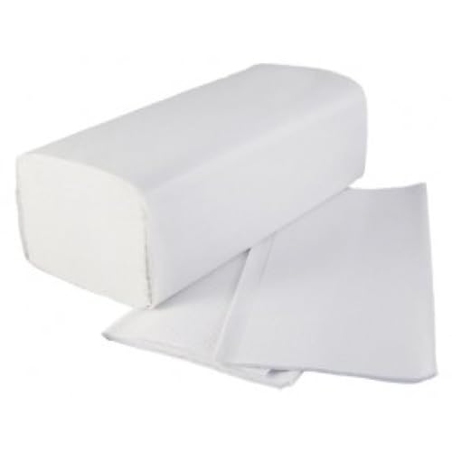 BLANC HYGIENIC Falthandtücher 2-lg, hochweiß, Recyclingpapier, 3.200 Blatt, EU ECO-Label zertifiziert Verpackungseinheiten 1 Set von Blanc HYGIENIC