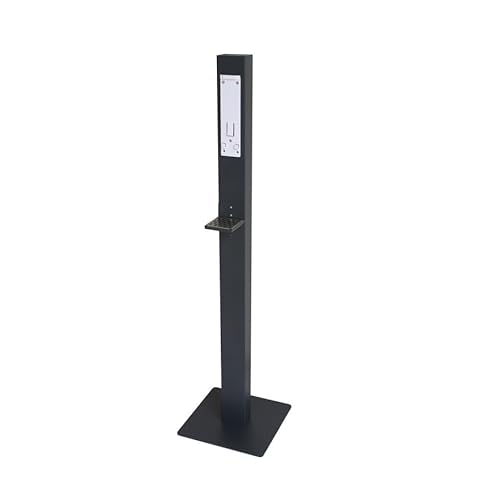 Blanc HYGIENIC Bodenständer Edelstahl (OHNE SPENDER & INFOTAFEL) in versch. Farben Farbe Anthrazit von Blanc HYGIENIC