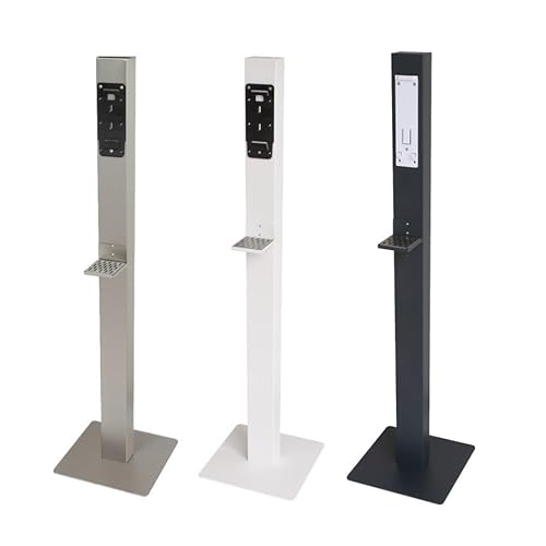 Blanc HYGIENIC Bodenständer Edelstahl (OHNE SPENDER & INFOTAFEL) in versch. Farben Farbe Weiß von Blanc HYGIENIC