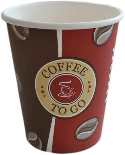 Blanc HYGIENIC Kaffeebecher Topline – 1.000x Einweg-Pappbecher ideal für Heißgetränke, stabiler Coffee to go Becher, Ø 80 mm, 200 ml Volumen, 8 oz von Blanc HYGIENIC