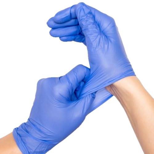 Blanc HYGIENIC Nitril-Handschuhe puderfrei, blau, 1.000 Stk., unsteril, mit Rollrand, hoch-elastisch, EN 455-2:2015, EN 455-3:2015 Größe XL von Blanc HYGIENIC