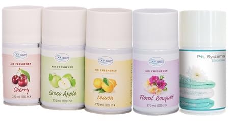 Blanc HYGIENIC Raumduft, Raumerfrischer, 12 Duftdosen à 270ml, Wohlfühlaroma in unterschiedlichen Duftnoten ScentName Kirsche von Blanc HYGIENIC