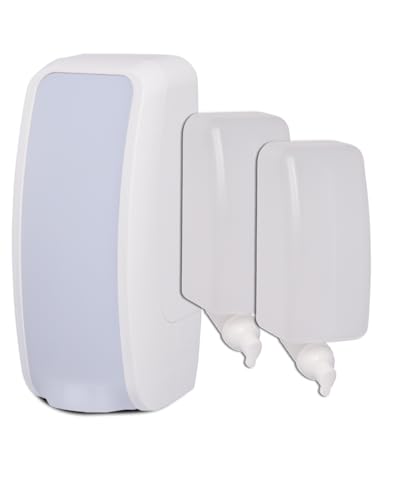 Blanc HYGIENIC Set: Schaumseifenspender manuell, Blanc Cosmos versch. Farben+2X 1-Liter Schaumseife antibakteriell - PRODUKTSET (weiß) Blanc HYGIENIC Set: Schaumseifenspender manuell, Blanc Cosmos versch. Farben+2X 1-Liter Schaumseife antibakteriell - PRODUKTSET (weiß) von Blanc HYGIENIC