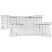 Blanc | 2er-Set Kissenbezüge Tartan von Blanc