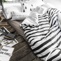 Blanc | Bettbezug Stripe von Blanc