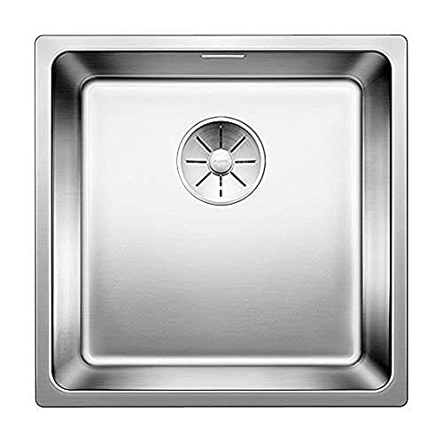 BLANCO ANDANO 400-IF | Edelstahl Spüle | Einbauart: Einbau von Oben & Flächenbündig | für 45 cm breite Unterschränke | Widerstandsfähig gegenüber Kratzern | Großes Beckenvolumen BLANCO ANDANO 400-IF | Edelstahl Spüle | Einbauart: Einbau von Oben & Flächenbündig | für 45 cm breite Unterschränke | Widerstandsfähig gegenüber Kratzern | Großes Beckenvolumen von BLANCO