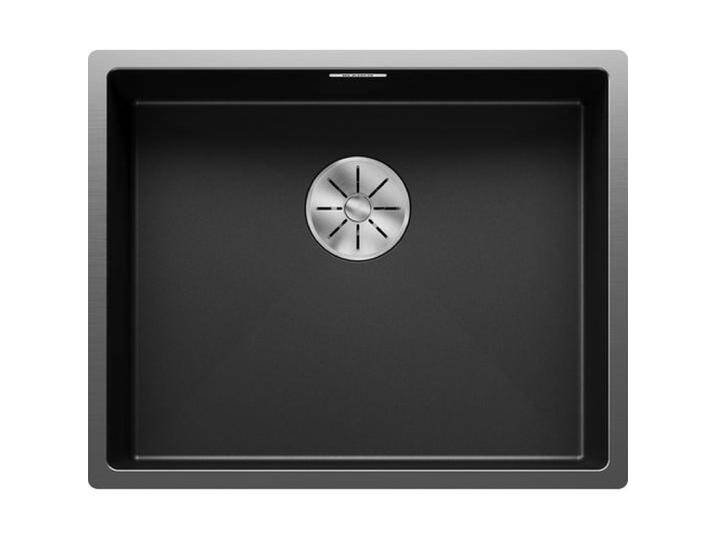 Blanco, Spülbecken, CLARON 500-IF Dark Steel Edelstahl Einbauart: Einbau von Oben & Flächenbündig ohne Abl (Einbauspüle, 54 cm, 44 cm) von Blanco