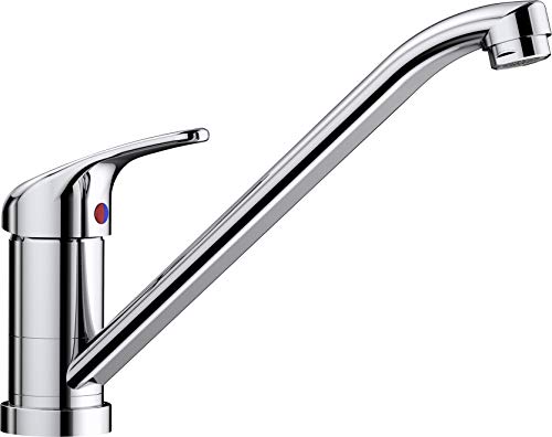 BLANCO DARAS-F | Küchenarmatur in chrom | Hochdruck | Vorfensterarmatur zur Montage vor einem Fenster | Keramik Kartusche | Gesicherte Wasserqualität & wassersparend BLANCO DARAS-F | Küchenarmatur in chrom | Hochdruck | Vorfensterarmatur zur Montage vor einem Fenster | Keramik Kartusche | Gesicherte Wasserqualität & wassersparend von BLANCO