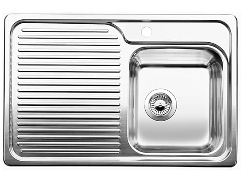 BLANCO CLASSIC 40 S | Edelstahl | Einbauart: Einbau von Oben | Hauptbecken rechts | für 40 cm breite Unterschränke | Widerstandsfähig gegenüber Kratzern BLANCO CLASSIC 40 S | Edelstahl | Einbauart: Einbau von Oben | Hauptbecken rechts | für 40 cm breite Unterschränke | Widerstandsfähig gegenüber Kratzern von BLANCO