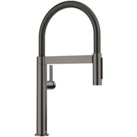 Blanco - Culina s - Spültischarmatur mit flexiblem Arm und Brause, dunkler Stahl 527469 Blanco - Culina s - Spültischarmatur mit flexiblem Arm und Brause, dunkler Stahl 527469 von Blanco