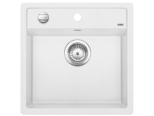 BLANCO DALAGO 5 | Granitspüle aus SILGRANIT weiß | Einbauart: Einbau von Oben | für 50 cm breite Unterschränke | Großes Beckenvolumen für optimale Nutzung | Reinigungsfreundliche Öberfläche BLANCO DALAGO 5 | Granitspüle aus SILGRANIT weiß | Einbauart: Einbau von Oben | für 50 cm breite Unterschränke | Großes Beckenvolumen für optimale Nutzung | Reinigungsfreundliche Öberfläche von BLANCO