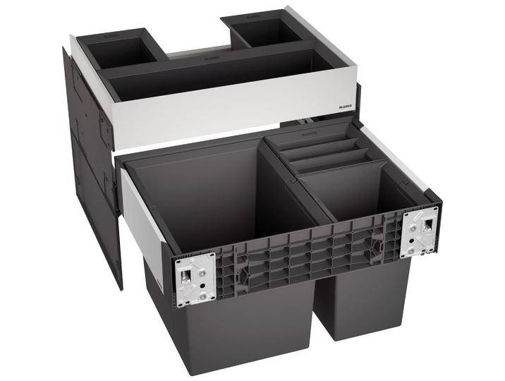 Blanco EINBAUABFALLSAMMLER SELECT II XL 60/3 ORGA, Schwarz, Edelstahl, Kunststoff, 30 / 8 / 8 L, 56.2x45.8x45.0 cm, Küchen, Küchenausstattung, Blanco EINBAUABFALLSAMMLER SELECT II XL 60/3 ORGA, Schwarz, Edelstahl, Kunststoff, 30 / 8 / 8 L, 56.2x45.8x45.0 cm, Küchen, Küchenausstattung, von Blanco
