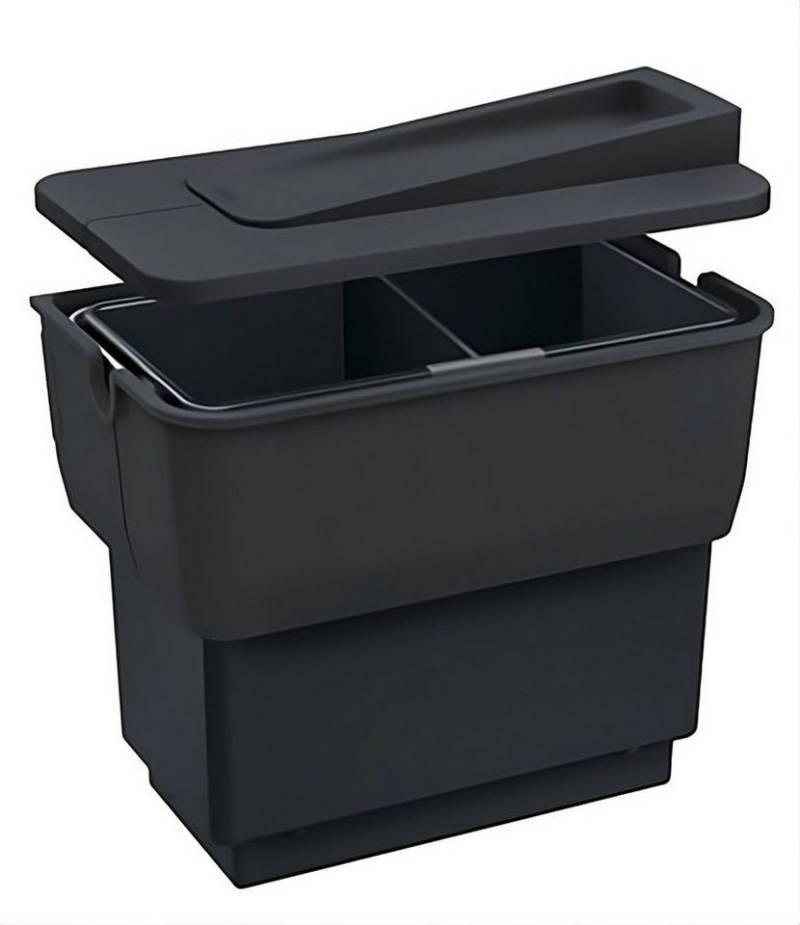 Blanco Einbaumülleimer Singolo S 14 Liter Trennwand für 45 cm Unterschrank Kunststoff Schwarz Blanco Einbaumülleimer Singolo S 14 Liter Trennwand für 45 cm Unterschrank Kunststoff Schwarz von Blanco