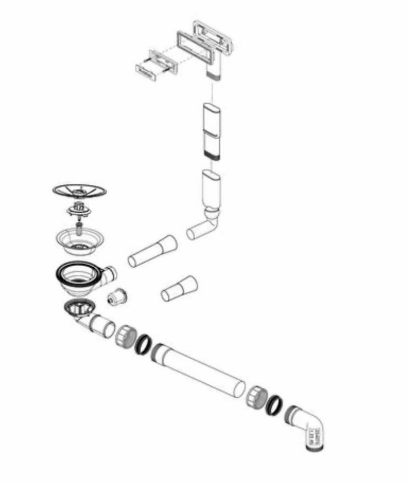 Blanco Einbauspüle Blanco Ablaufgarnitur 3,5'' Sieb ohne Fernbedienung C-overflow InFino Blanco Einbauspüle Blanco Ablaufgarnitur 3,5'' Sieb ohne Fernbedienung C-overflow InFino von Blanco