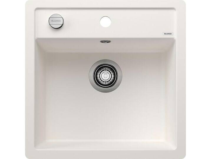 Blanco Einbauspüle Dalago 5-F Flächenbündige Spüle in Weiß mit Excenter von Blanco