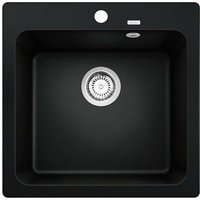 Naya 5 - Silgranitspüle, 52x51 cm, schwarz 526578 - Blanco Naya 5 - Silgranitspüle, 52x51 cm, schwarz 526578 - Blanco von Blanco