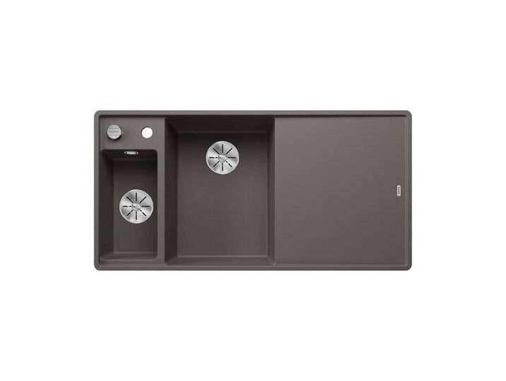 Blanco Granitspüle BLANCO AXIA III 6 S-F Silgranit flächenbündig Holz-Schneidbrett, 99/50 cm, grau, Becken links, Vulkangrau Blanco Granitspüle BLANCO AXIA III 6 S-F Silgranit flächenbündig Holz-Schneidbrett, 99/50 cm, grau, Becken links, Vulkangrau von Blanco