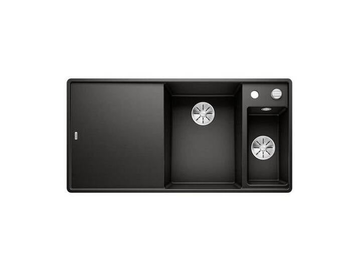 Blanco Granitspüle BLANCO AXIA III 6 S-F Silgranit flächenbündig Holz-Schneidbrett, 99/50 cm, schwarz, Becken rechts, schwarz Blanco Granitspüle BLANCO AXIA III 6 S-F Silgranit flächenbündig Holz-Schneidbrett, 99/50 cm, schwarz, Becken rechts, schwarz von Blanco
