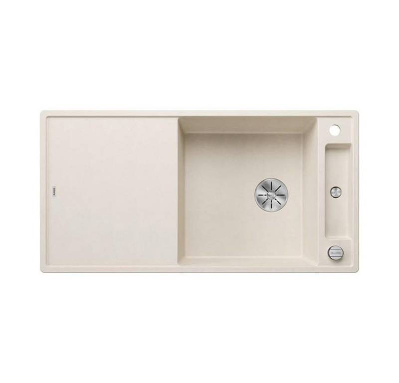 Blanco Granitspüle BLANCO AXIA III XL 6 S Silgranit Softweiß / Glas-Schneidbrett, 0/0 cm von Blanco