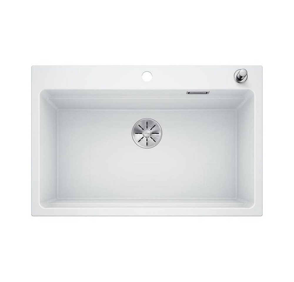 Blanco Granitspüle BLANCO Einbaubecken ETAGON 8 Silgranit, InFino Ablauf, weiß, 78/51 cm von Blanco