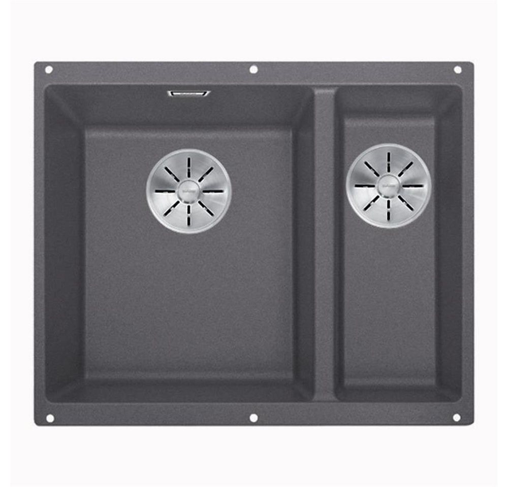Blanco Granitspüle BLANCOSUBLINE 340/160-U, InFino felsgrau, Hauptbecken links, 0/0 cm Blanco Granitspüle BLANCOSUBLINE 340/160-U, InFino felsgrau, Hauptbecken links, 0/0 cm von Blanco