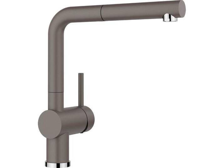 Blanco Küchenarmatur LINUS-S Küchenarmatur Wasserhahn Hochdruck vulkangrau Schlauchbrause von Blanco