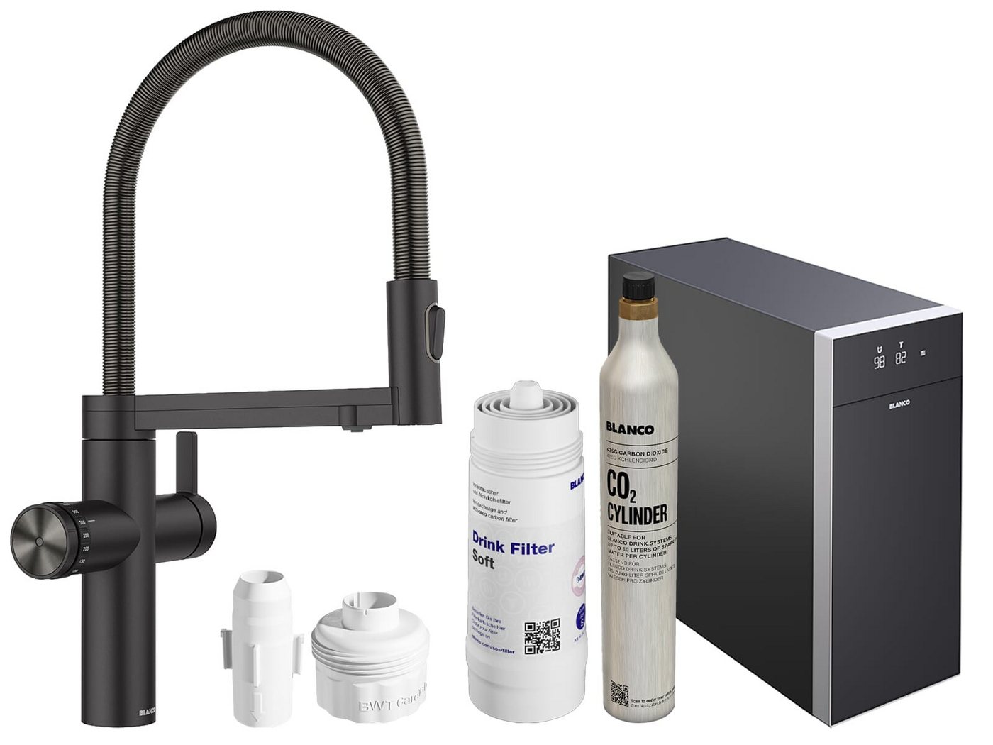 Blanco Küchenarmatur Trinkwasserarmatur Choice Icona + Kühl- & CO₂-Einheit Choice.All Blanco Küchenarmatur Trinkwasserarmatur Choice Icona + Kühl- & CO₂-Einheit Choice.All von Blanco