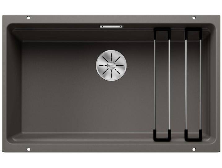 Blanco Küchenspüle Etagon 700-U - Inklusive 5 Jahre Garantie, grau, vulkangrau von Blanco