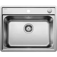 Lemis 6 - Spüle, 62x50 cm, mit Ablaufbedienung, Edelstahl gebürstet 525109 - Blanco Lemis 6 - Spüle, 62x50 cm, mit Ablaufbedienung, Edelstahl gebürstet 525109 - Blanco von Blanco